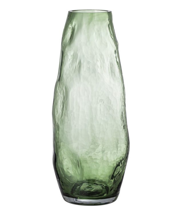 Váza Adufe zelená sklo